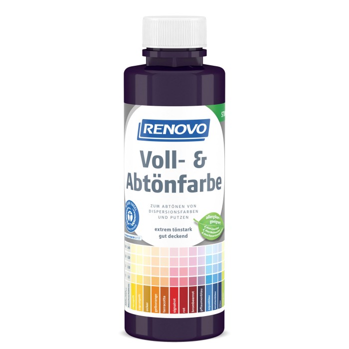 Renovo Voll- und Abtönfarbe, Pflaumenblau, 500 ml,  280405004104